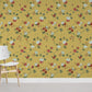 Aesthetic Flowers & Vine Wallpaper Mural