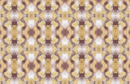 Geometric Abstract Gold Pattern Mural Wallpaper