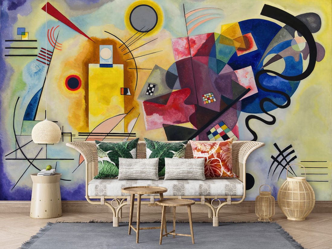 abstract famous painting wallpaper mural living room decoration