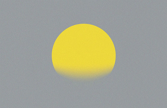 Yellow circle pattern Wallpaper mural for wall