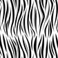 adorning the walls of the home with paintings of wild zebra fur